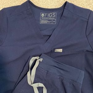 Figs XXS scrub, XS Kade Cargo Scrub Pants